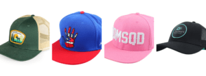 Explore 4 Types of Embroidery for Custom Baseball Caps